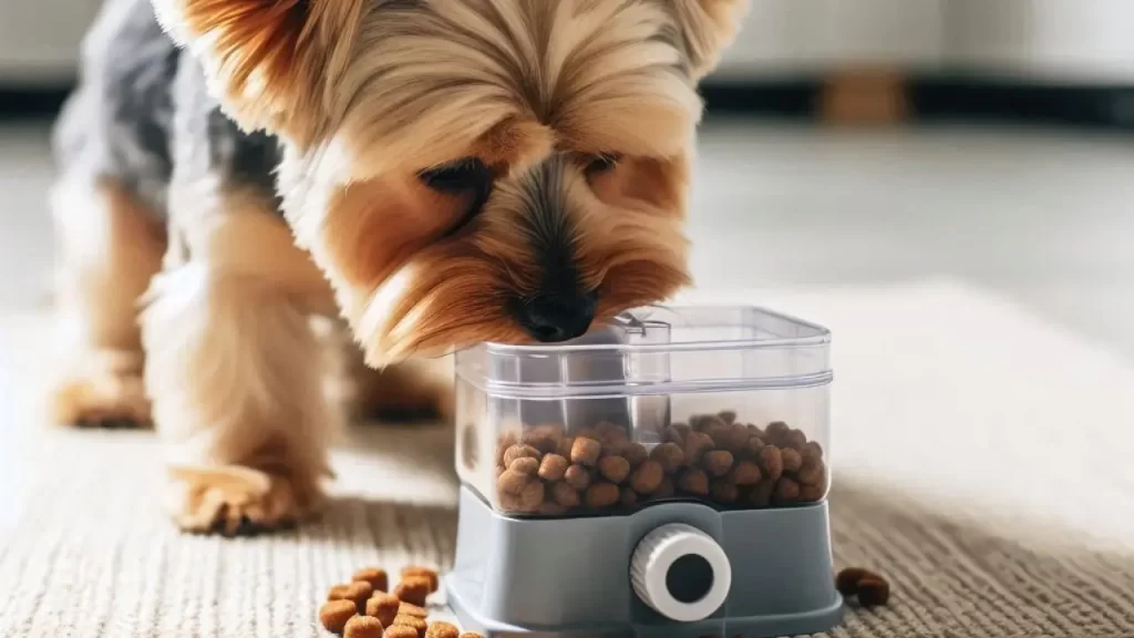 Brinquedos com dispenser de ração