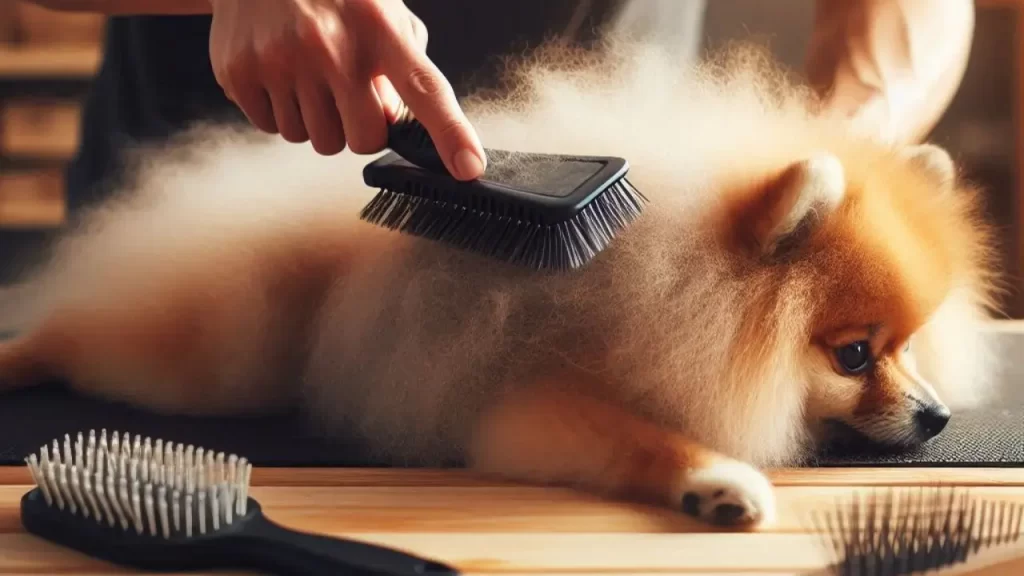 Cuidados com o pelo do Lulu da Pomerânia
